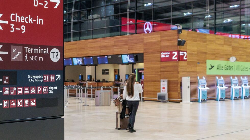Wegen einer Drohnensichtung wurde der Flugbetrieb am BER zwischenzeitlich eingestellt. 