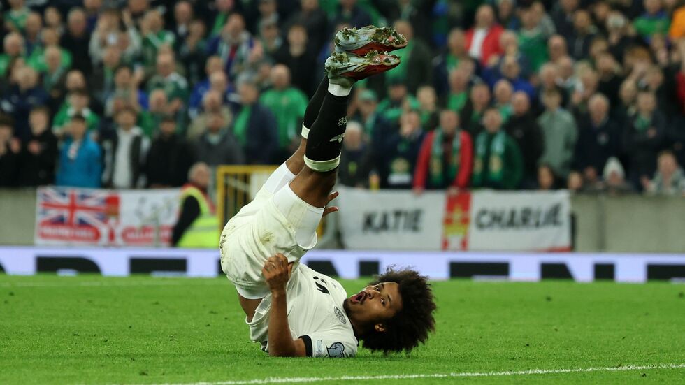 Ein glückloser Auftritt von Karim Adeyemi. Ein glückloser Auftritt von Karim Adeyemi.