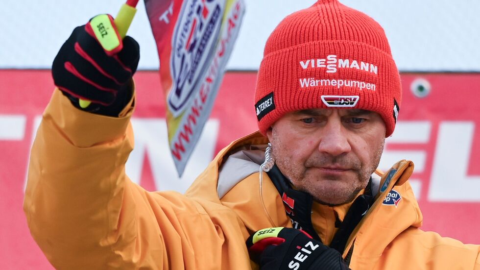 Schwenkt in dieser Saison letztmals die deutsche Fahne an der Schanze: Stefan Horngacher.