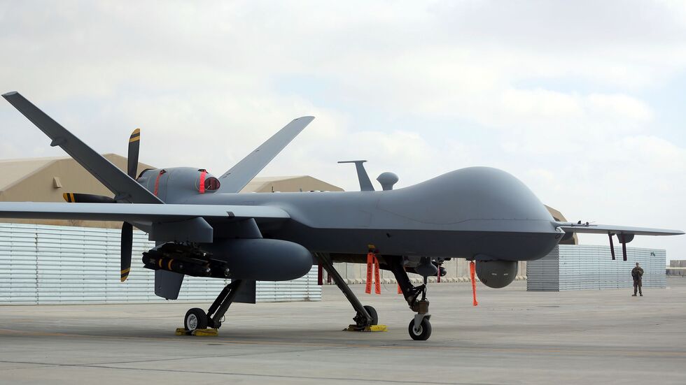 Während des Gaza-Kriegs kamen US-Drohnen vom Typ MQ-9 Reaper zum Einsatz. (Archivbild)