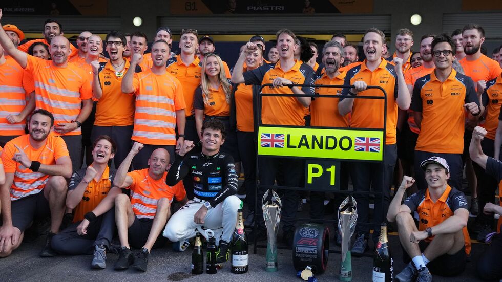 P1 für Platz eins - wird das am Ende auch der Rang für Lando Norris in der WM sein?