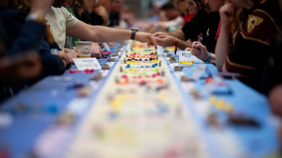 Genau 1.170 Spieler spielten gleichzeitig das Spiel Catan Connect.