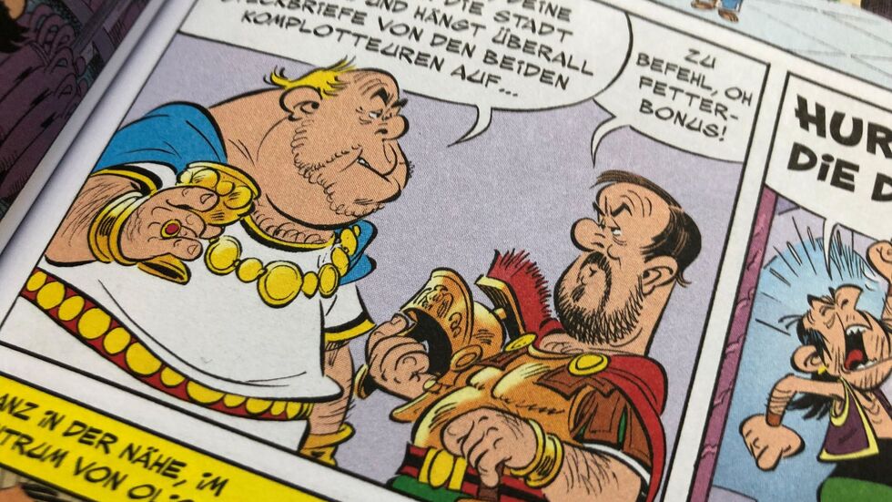 Im gerade erschienenen Band «Asterix in Lusitanien» gibt es eine Figur namens Pistorius.