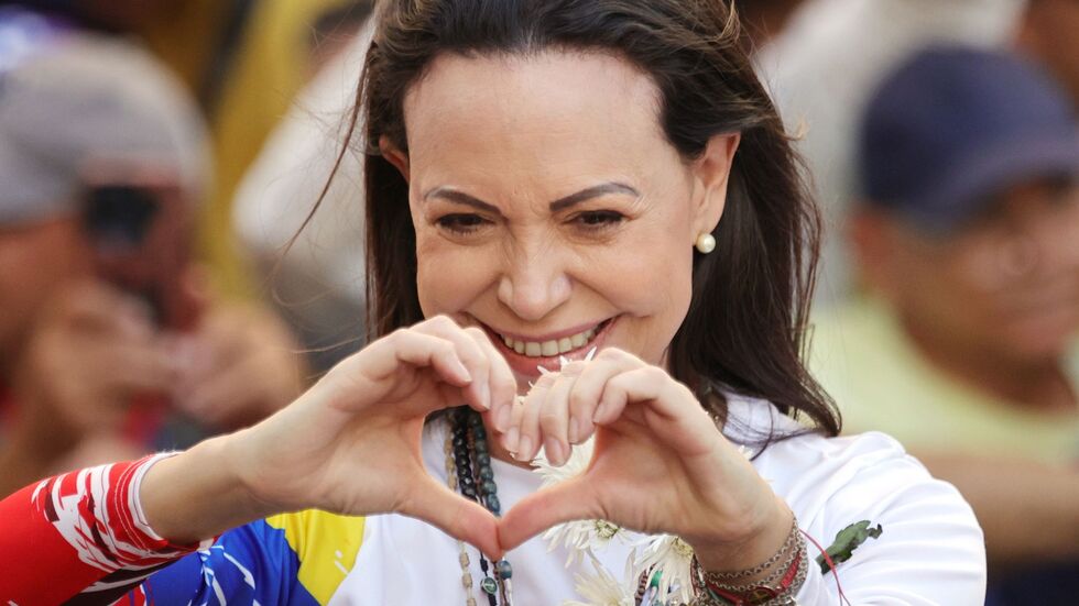 Die venezolanische Oppositionsführerin María Corina Machado. (Archivbild)