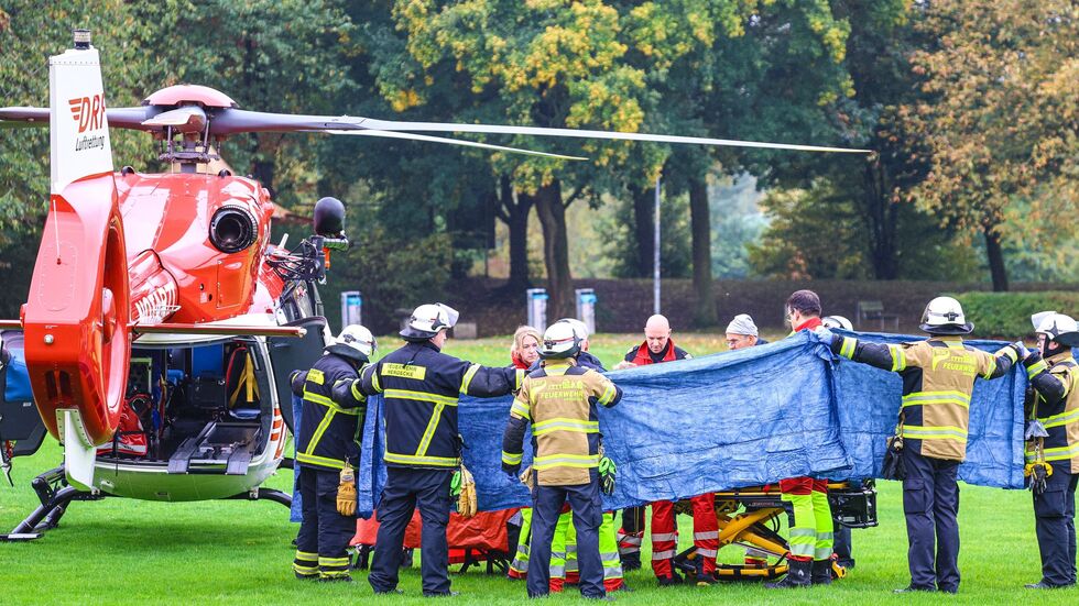 Mit einem Rettungshubschrauber war Iris Stalzer mit lebensgefährlichen Verletzungen in ein Krankenhaus geflogen worden. (Archivbild)