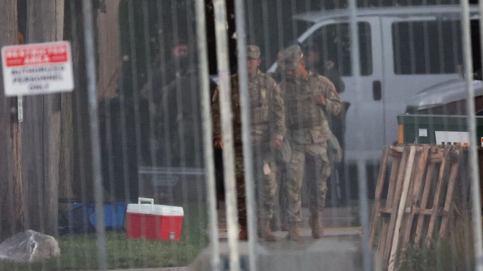 Laut US-Medien waren Nationalgardisten schon im Einsatz. Laut US-Medien waren Nationalgardisten schon im Einsatz.