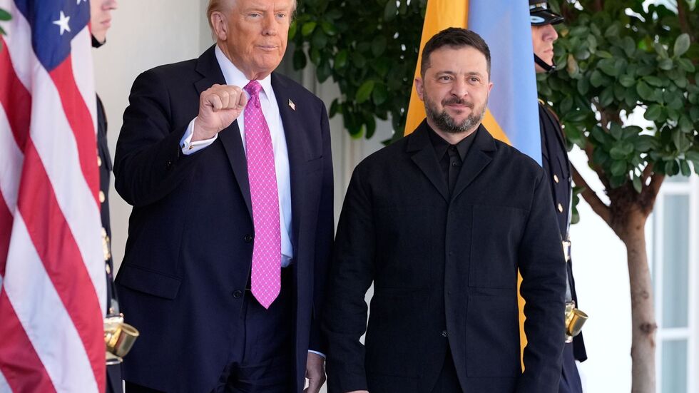 US-Präsident Trump hat den ukrainischen Präsidenten Wolodymyr Selenskyj empfangen. US-Präsident Trump hat den ukrainischen Präsidenten Wolodymyr Selenskyj empfangen.