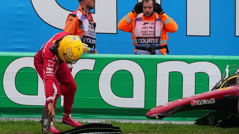 Hamilton leistete sich auch ungewohnt viele Fehler. 