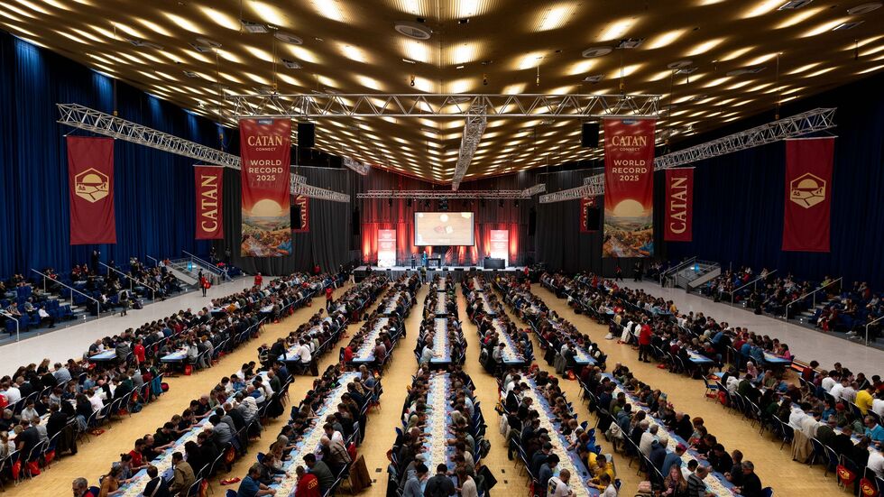 Hier in der Grugahalle wurde der Weltrekord aufgestellt. 