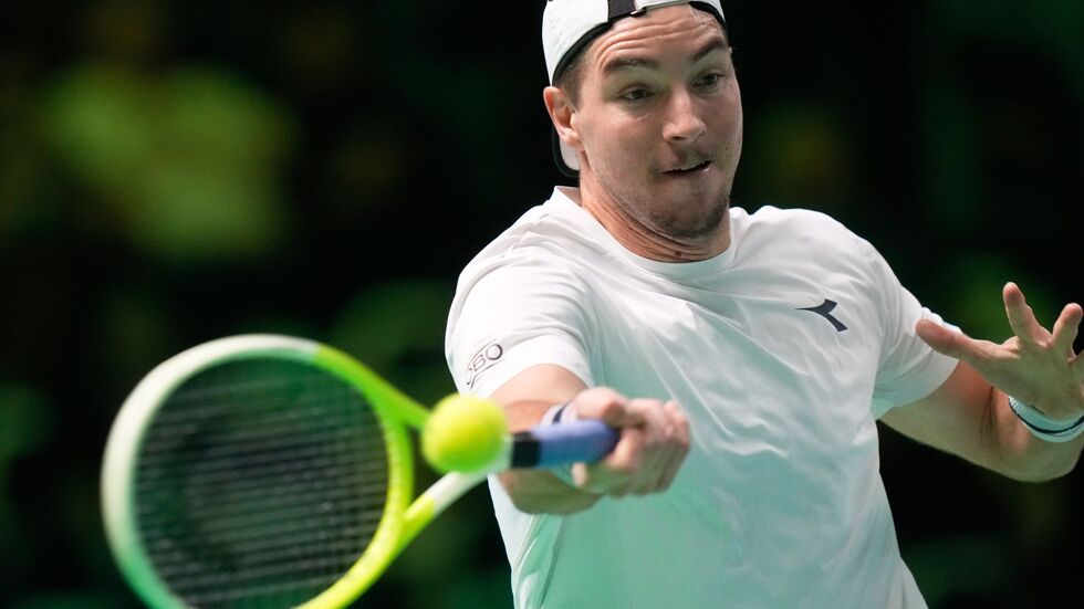 Jan-Lennard Struff verlor zum Auftakt gegen Pablo Carreno Busta.