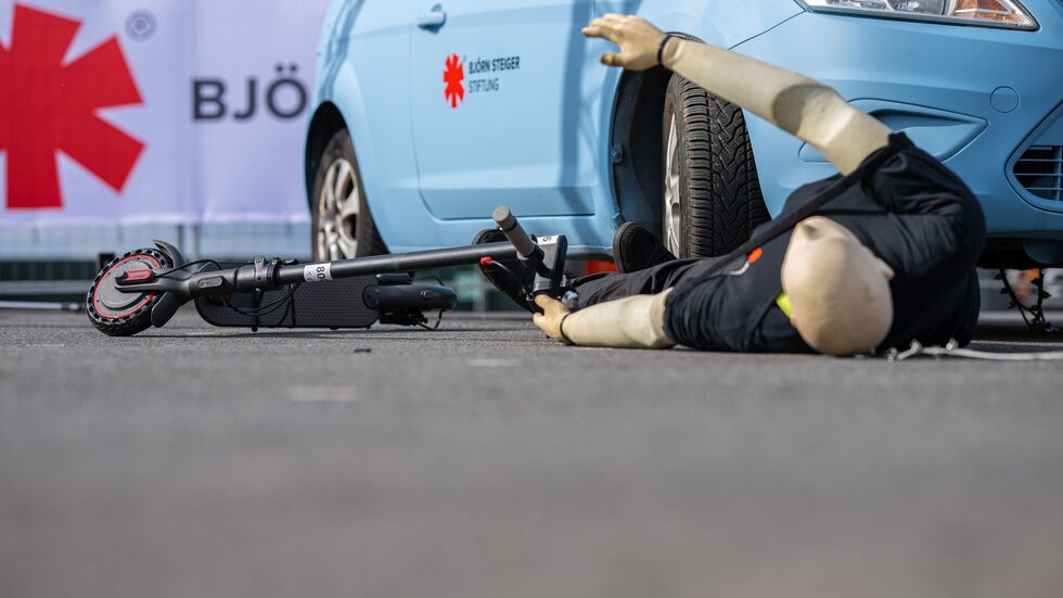 Dieser Unfall wäre wohl lebensgefährlich gewesen. Dieser Unfall wäre wohl lebensgefährlich gewesen.