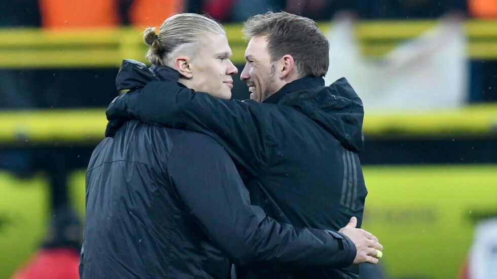 Wiedersehen in Amerika? Haaland und Nagelsmann.