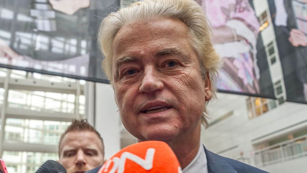 Der radikal-rechte Populist Geert Wilders muss wohl zurück auf die Oppositionsbank.