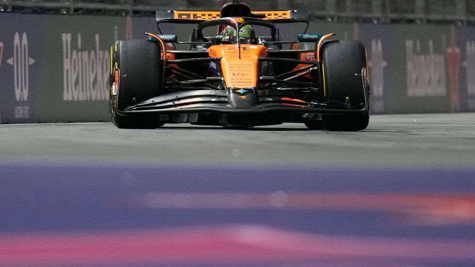 Der Dienstwagen kostete Norris alle Punkte für Rang zwei in Las Vegas.