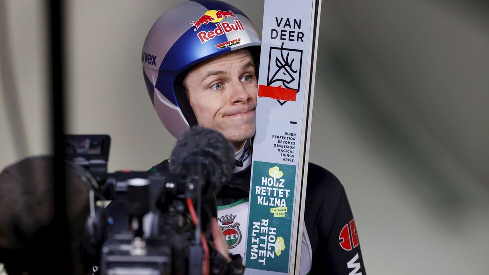 Andreas Wellinger ist noch ganz weit weg von Olympia-Form.