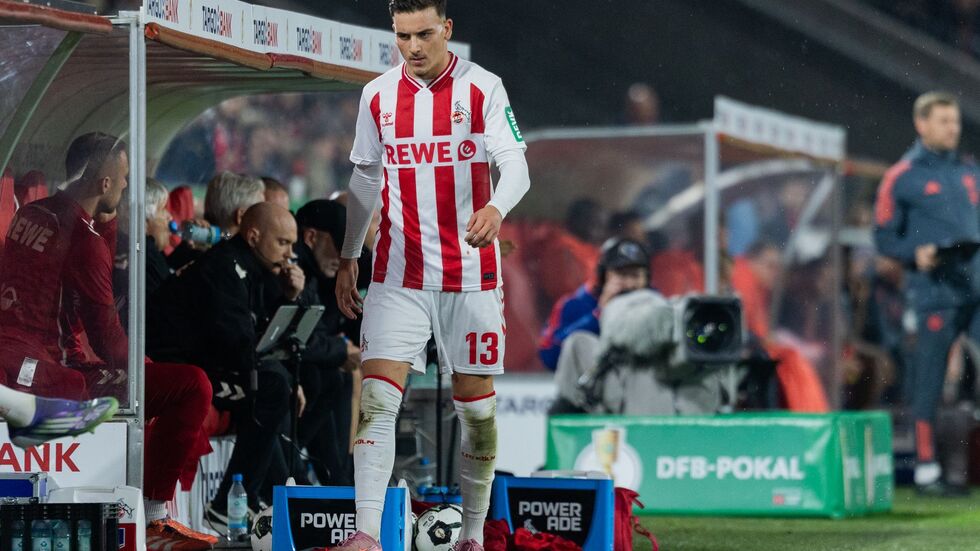 Diesmal war es ein trauriger Abend für FC-Talent El Mala.