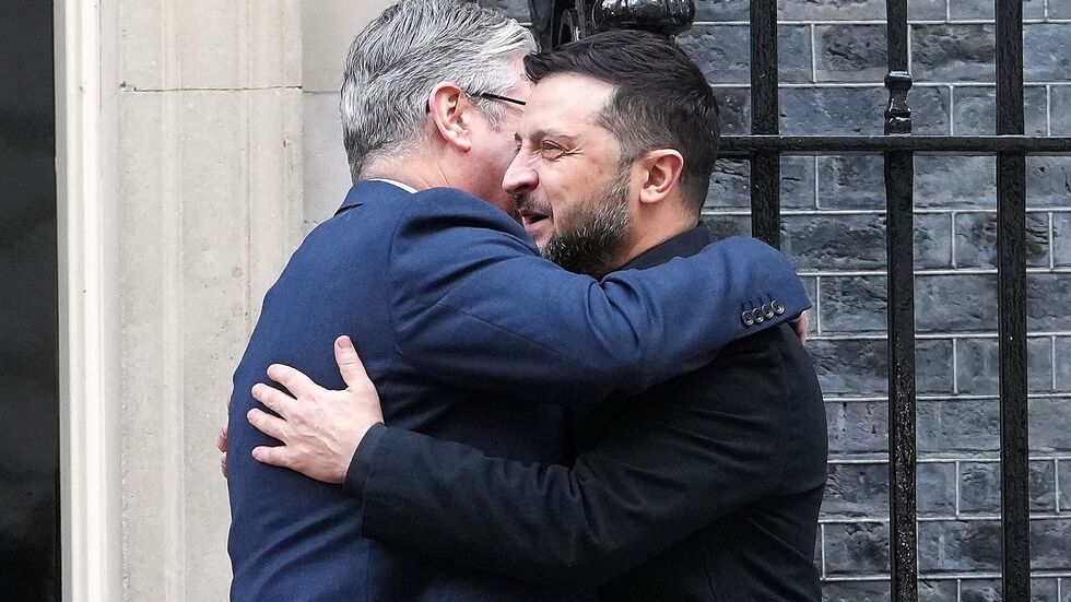 Der britische Premier Starmer sicherte Selenskyj weitere Unterstützung zu.