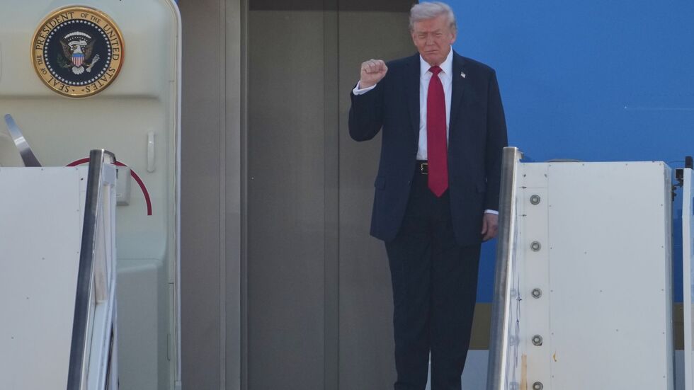 Trump setzte sich in den Verhandlungen durch. Trump setzte sich in den Verhandlungen durch.