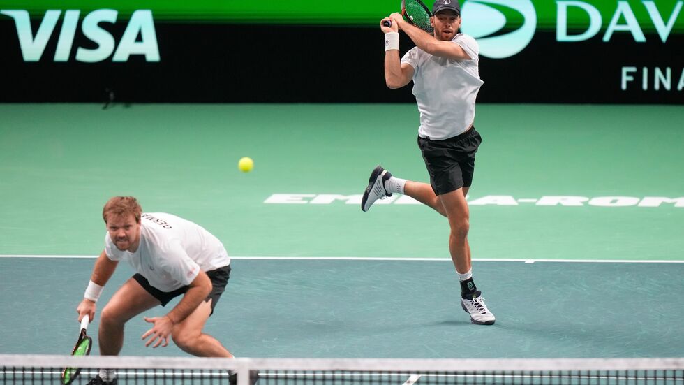 Standen im Doppel wieder unter Druck: Kevin Krawietz und Tim Pütz