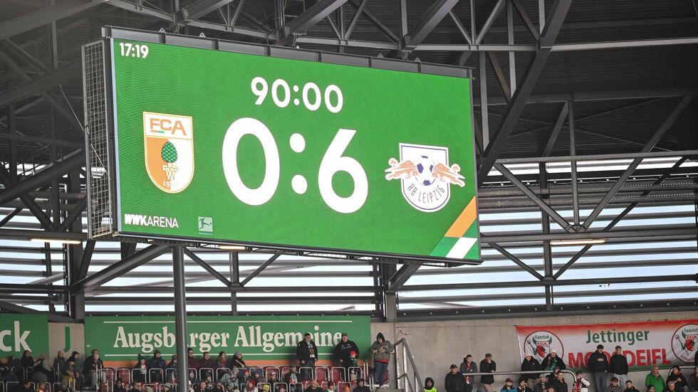 0:6 - ein historisches Heim-Ergebnis für den FC Augsburg.