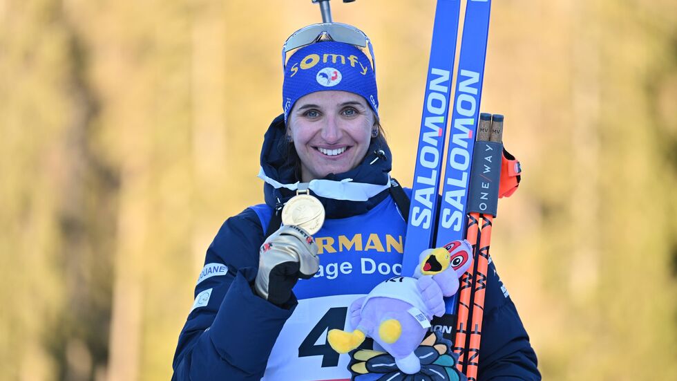 Medaillensammlerin: Julia Simon holte schon zehnmal WM-Gold. (Archivbild) Medaillensammlerin: Julia Simon holte schon zehnmal WM-Gold. (Archivbild)