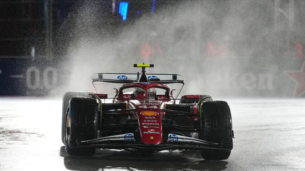 Für Ferrari-Pilot Lewis Hamilton lief gar nichts zusammen, er wurde Letzter. 