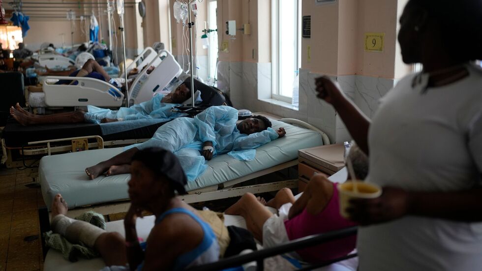 Viele Ärzte arbeiten seit Tagen ohne Pause.