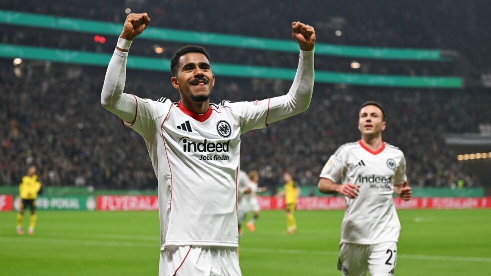 Brachte die Eintracht in Führung: Ansgar Knauff.