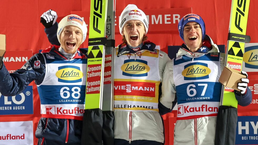 Die Österreicher hatten am Samstag mächtig Grund zur Freude.