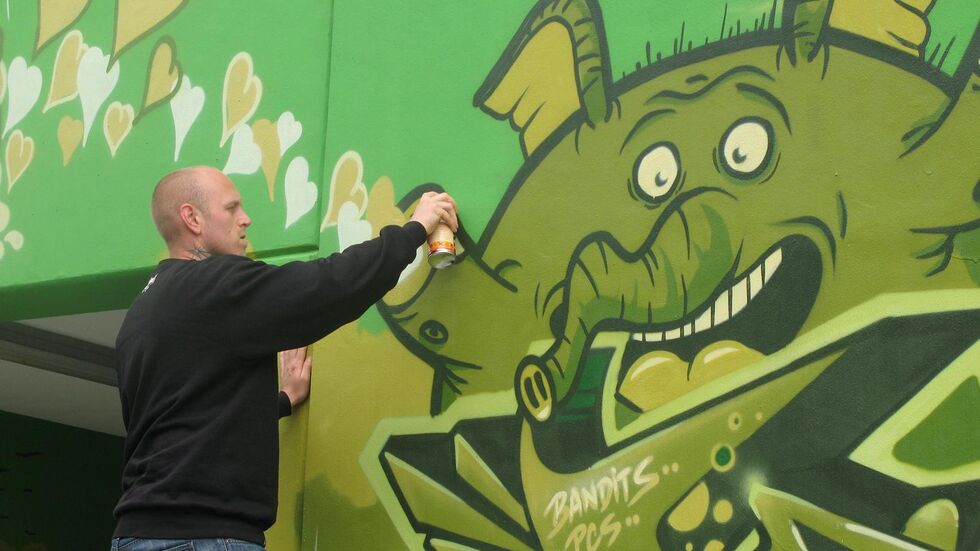 Graffiti-Künstler sollen mehr Raum bekommen Graffiti-Künstler sollen mehr Raum bekommen