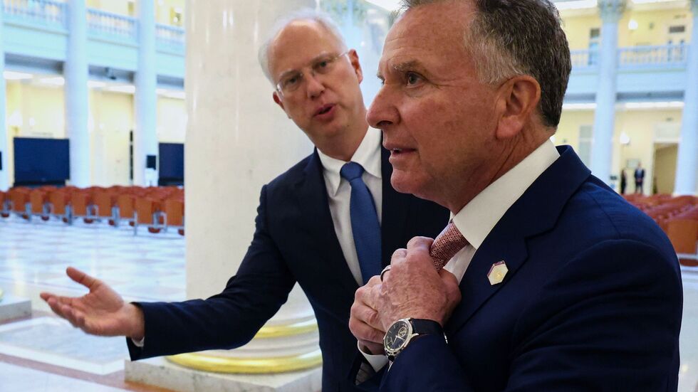 Witkoff und Dmitrijew sollen sich US-Medien zufolge nun erneut treffen. (Archivbild)