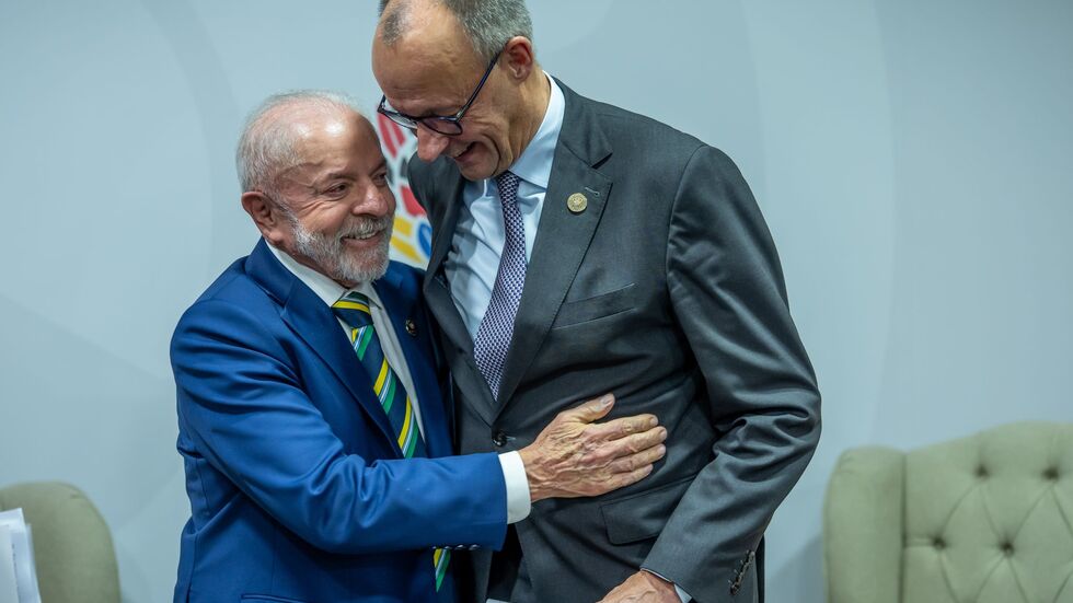 «Er kam nach Brasilien, aber sein Kopf blieb in Berlin», sagt Lula über Merz.