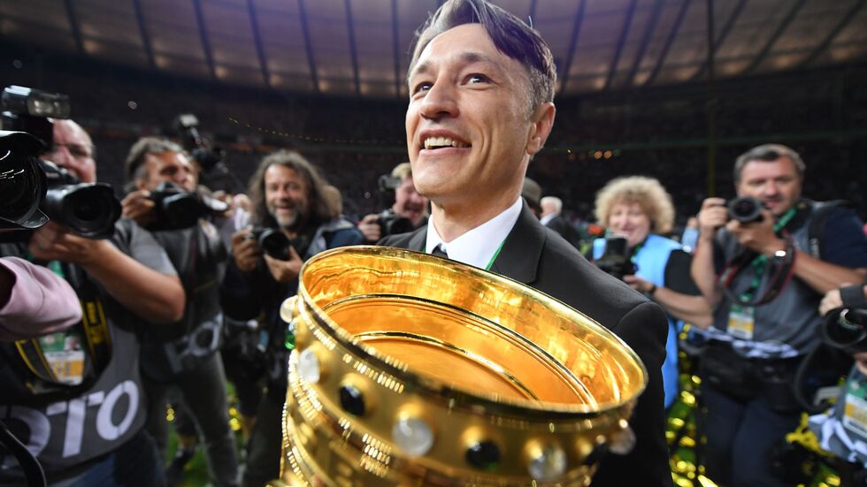 Niko Kovac holte 2018 mit Eintracht Frankfurt den DFB-Pokal. (Archivbild)