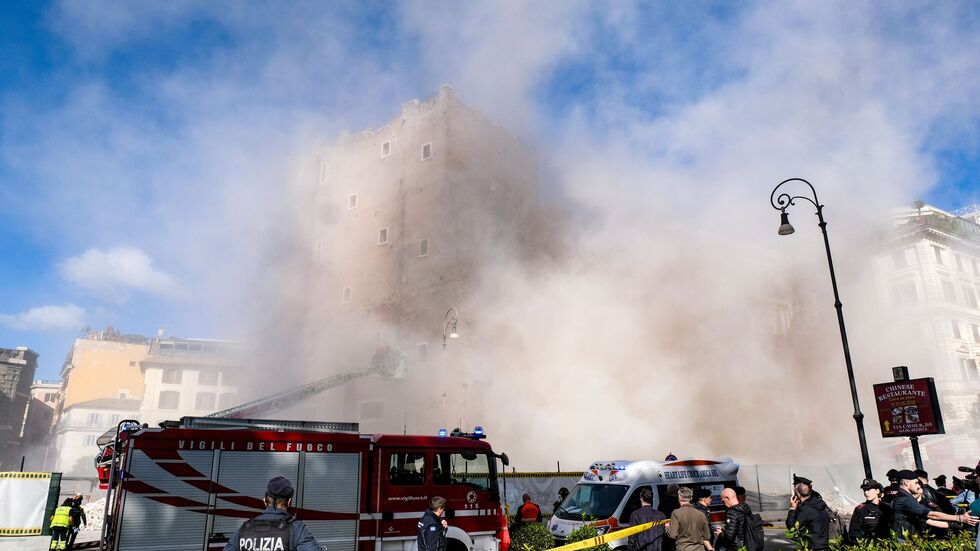Das historische Bauwerk im Stadtzentrum wurde zum Zeitpunkt des Unglücks renoviert.