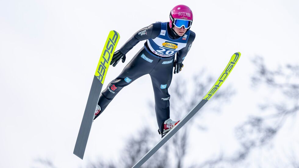 Felix Hoffmann hat es erstmals in seiner Karriere auf das Podest im Weltcup geschafft.