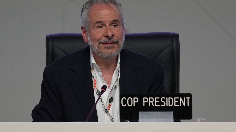 Leitete auch das Abschlussplenum: der brasilianische COP30-Präsident.
