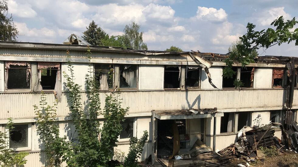 So hat es nach dem Brand an der Nöthnitzer Straße ausgesehen. Foto: Rocco Reichel