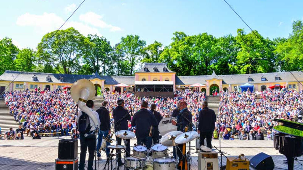 Die »Open-Air-Gala« in der Freilichtbühne am Abschluss-Sonntag