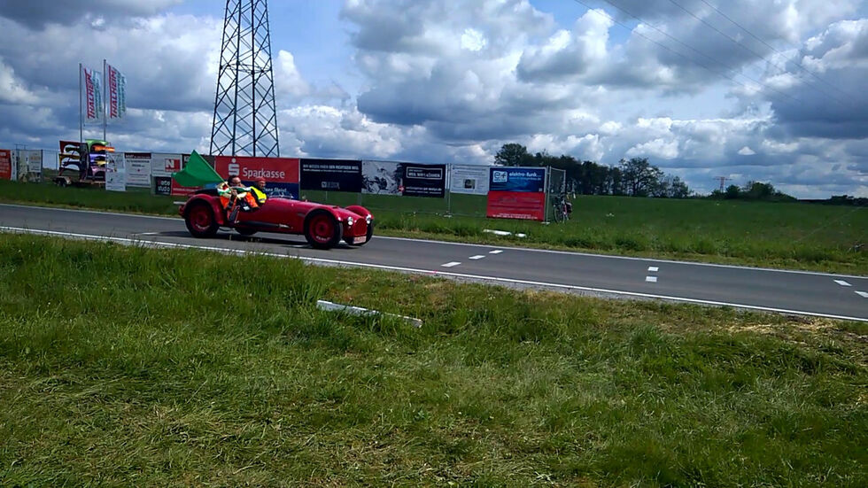 2019 gab es das letzte Rennen auf der Autobahnspinne Dresden
