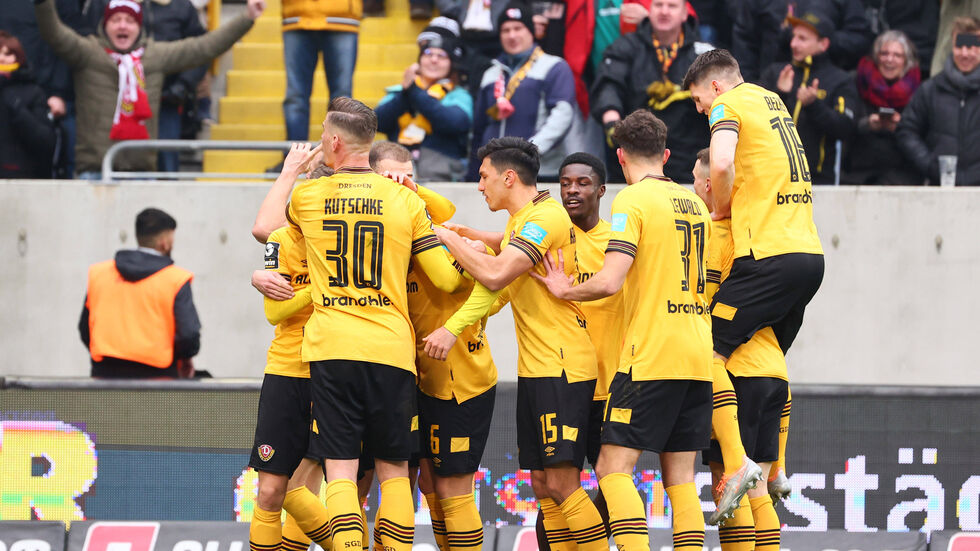 Im letzten Aufeinandertreffen im März 2023 gab es einen knappen 1:0-Erfolg für Dynamo Im letzten Aufeinandertreffen im März 2023 gab es einen knappen 1:0-Erfolg für Dynamo