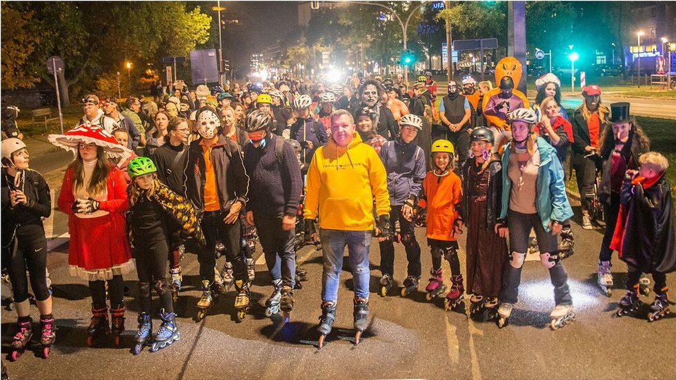 Das Nachtskaten zu Halloween erfreut sich jedes Jahr großer Beliebtheit 