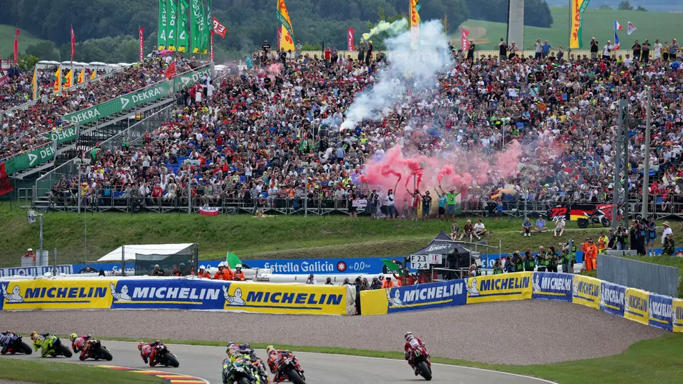 261.813 pilgerten am Wochenende zum MotoGP-Wochenende an den Sachsenring.