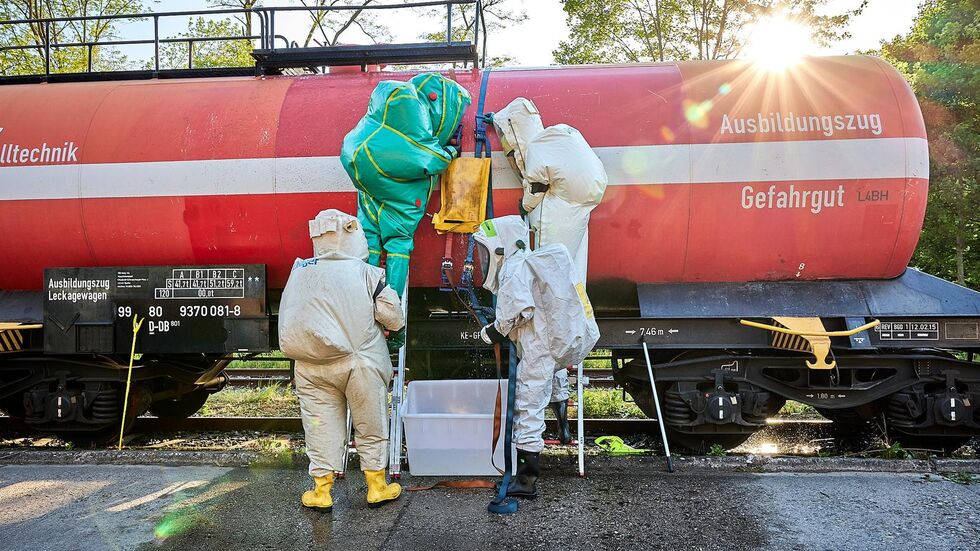 Die Deutsche Bahn hat einen speziellen Ausbildungszug bereitgestellt.
