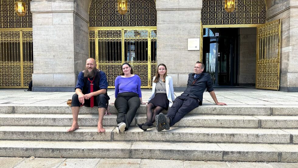 Die PVP-Fraktion: Max Aschenbach, Anne Herpertz, Jessica Roitzsch und Martin Schulte Wissermann Die PVP-Fraktion: Max Aschenbach, Anne Herpertz, Jessica Roitzsch und Martin Schulte Wissermann