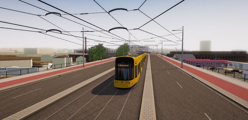 Blick auf die Nossener Brücke 