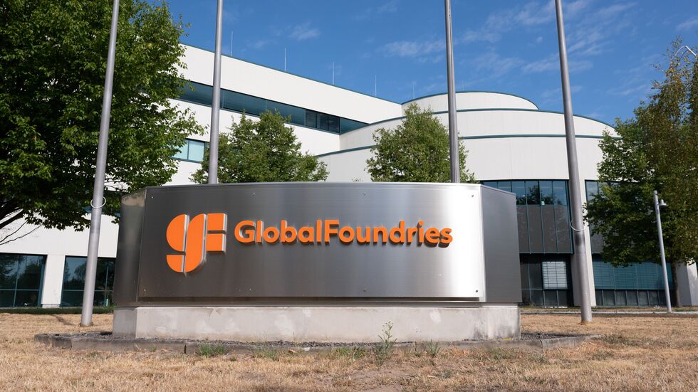 Der Chiphersteller Globalfoundries an der Wilschdorfer Landstraße in Dresden  Der Chiphersteller Globalfoundries an der Wilschdorfer Landstraße in Dresden