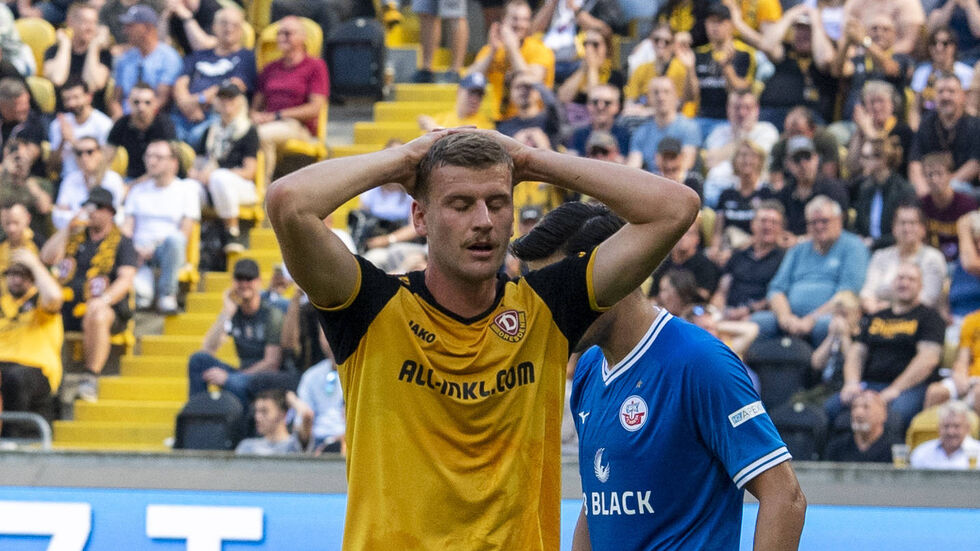 Enttäuschung bei Christoph Daferner