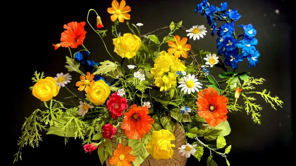 Kunstblumen aus Sebnitz sind naturgetreue Handarbeit