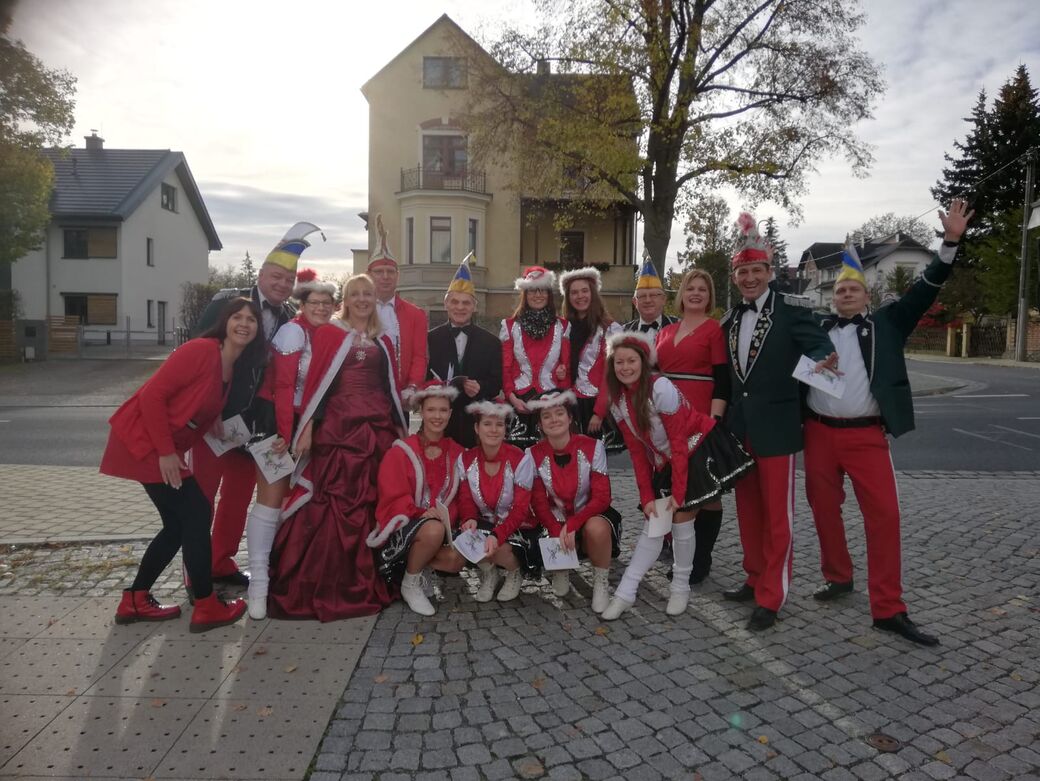 Die Langebrücker ziehen am 11.11. traditionell wieder durch den Ort.