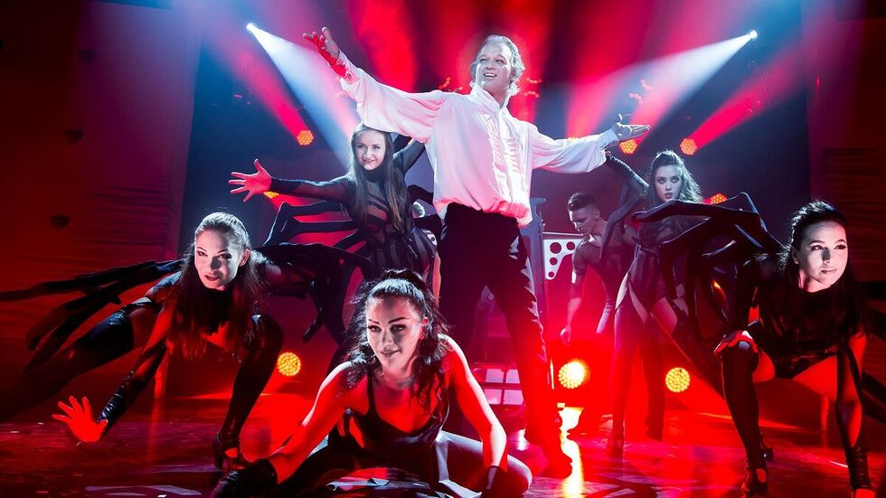 Endlich steht er wieder auf der Bühne: André Sarrasani.